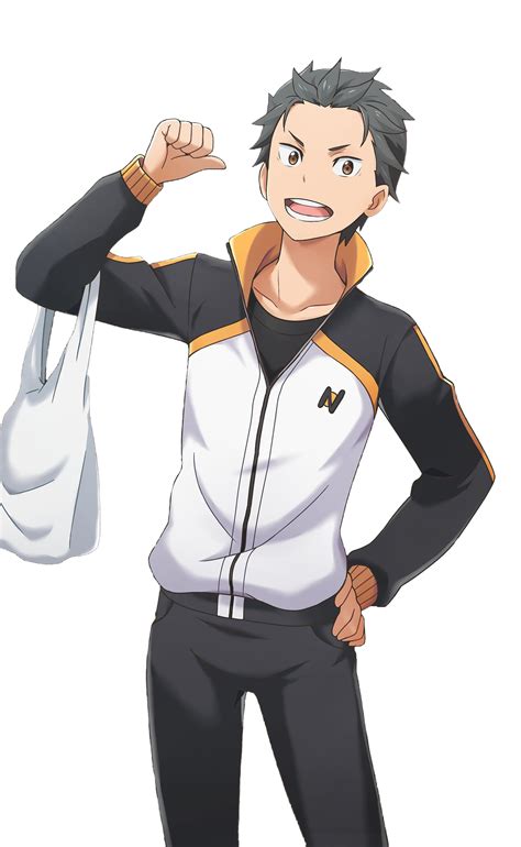 Subaru Natsuki interagisce con i suoi genitori