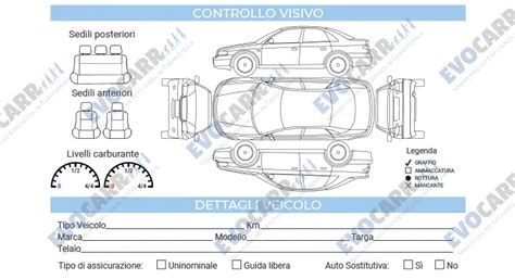 Scheda tecnica di un ricambio auto