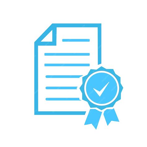 Icone di garanzia e certificazione