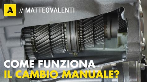 Schema meccanismo leva cambio auto