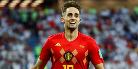 Adnan Januzaj in azione con la maglia del Belgio