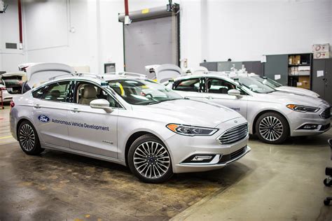 Ford Fusion Hybrid autonomous driving prototype