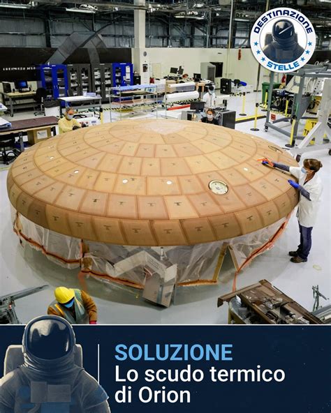 Illustrazione di uno scudo termico di un veicolo spaziale durante il rientro atmosferico