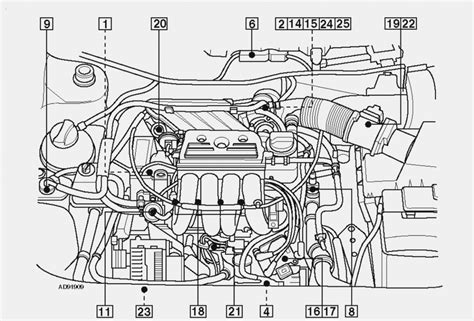 Volkswagen Touran engine diagram
