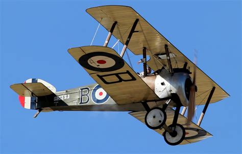 Un Sopwith Camel, il caccia della Royal Air Force che si dice abbia abbattuto il Barone Rosso.