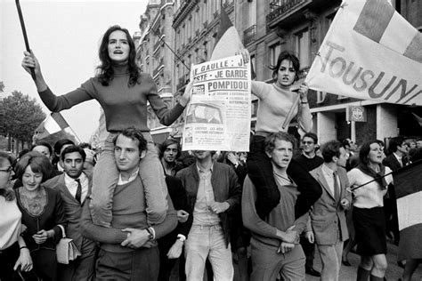Automobili francesi durante il Maggio 68