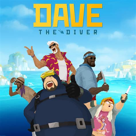 Icone delle piattaforme di Dave the Diver