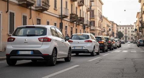 Targa auto e blocchi del traffico