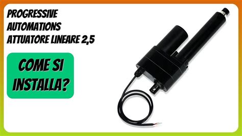 Dettagli tecnici attuatore