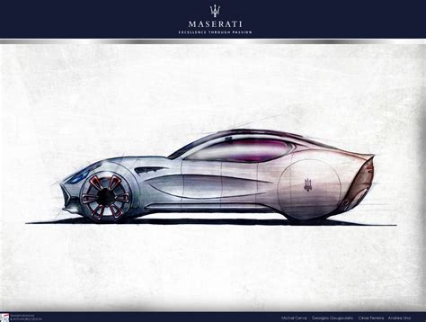 Maserati Levante concept sketch