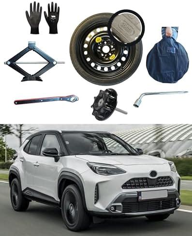 Toyota C-HR con ruotino di scorta