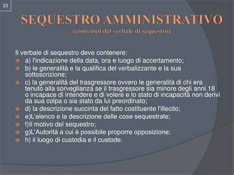 Tipi di sequestro in Italia (amministrativo, penale, civile)