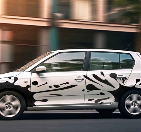 Varietà di design di adesivi per auto