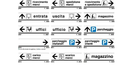Area interna con indicazioni e servizi