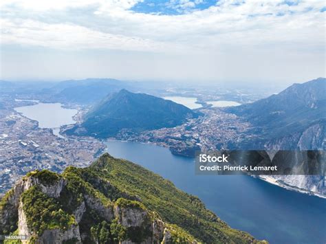 Veduta del Parco del Broletto a Lecco