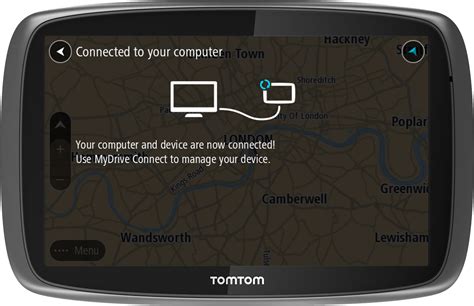 Interfaccia del software TomTom HOME