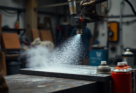 Applicazione della resina adesiva sulle superfici metalliche e ceramiche, assottigliamento con aria compressa e fotopolimerizzazione per 20 secondi