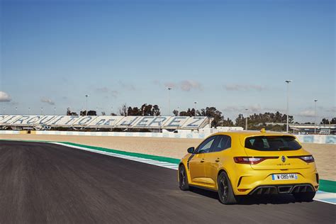 Renault Megane RS di terza generazione in pista