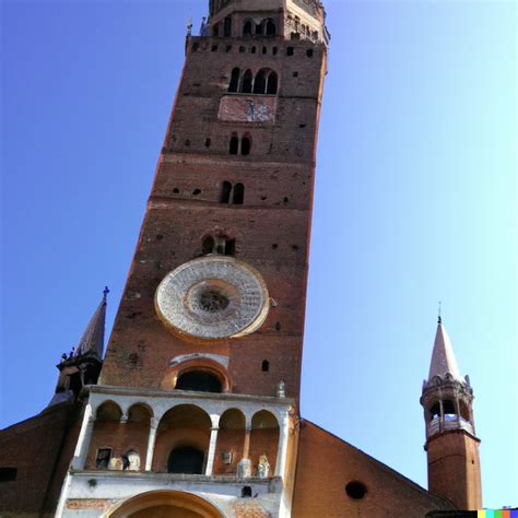 Panorama di Cremona con il Torrazzo