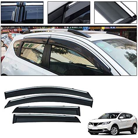 Nissan Qashqai con deflettori anteriori