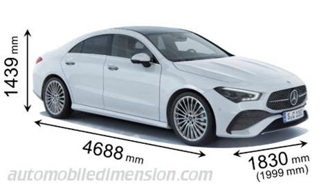 Confronto dimensioni Mercedes CLA