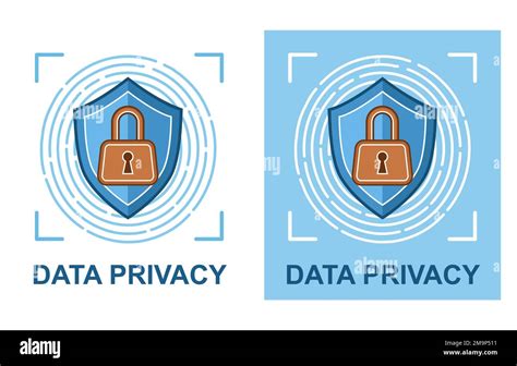 Icona privacy dati