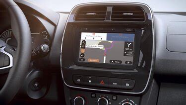 Mappa del navigatore Dacia Media Nav con punti di interesse