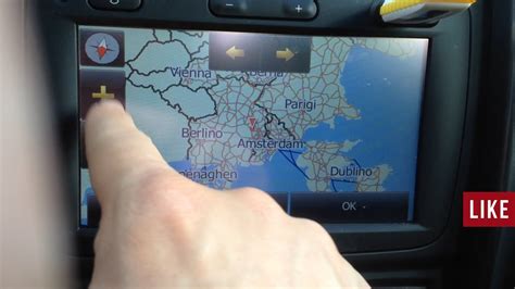 Schermata di aggiornamento mappe Dacia Naviextras