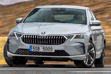 Dettaglio fari Skoda Octavia 2024