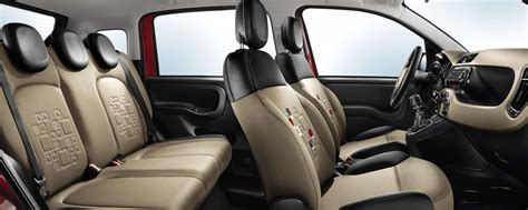 Interni Fiat Panda Lounge con sedile abbattibile