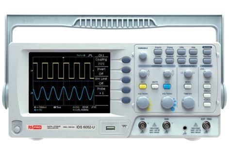 Schermata di un oscilloscopio durante la diagnosi