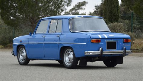 Renault 8 Gordini 1100 in configurazione originale