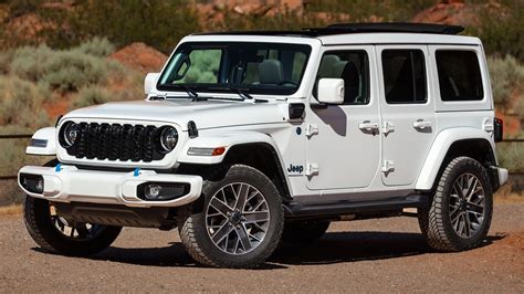 Design esterno Jeep Wrangler 4xe