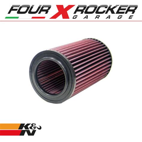 composizione filtro aria sportivo K&N