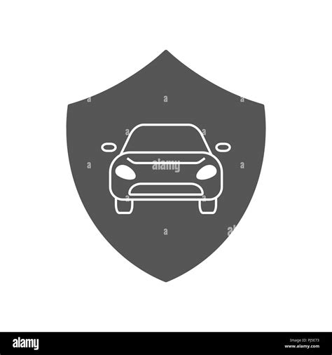 Icona di sicurezza automobilistica