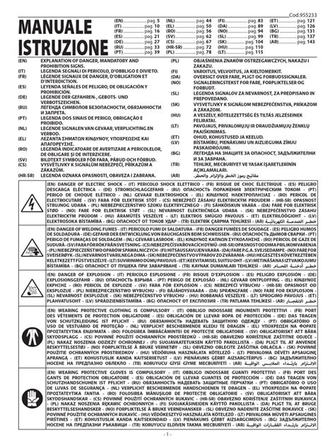 Manuale d'uso auto