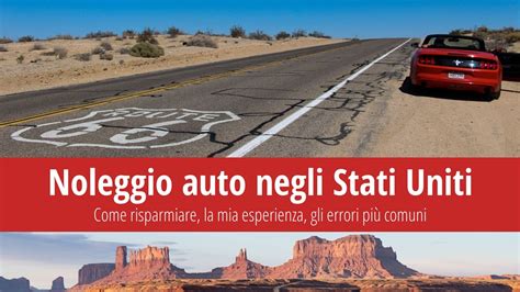 Segnale di noleggio auto negli USA