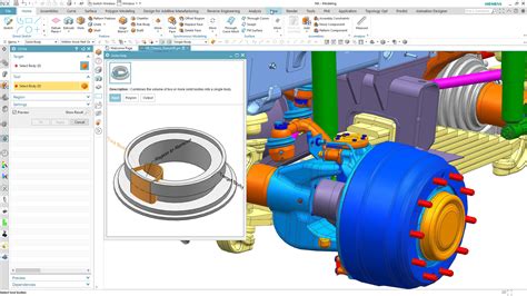 Software CAD NX Siemens interfaccia