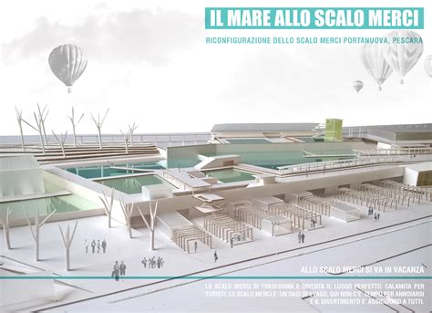 Infografica con i dettagli dello scalo merci e le proposte di riutilizzo