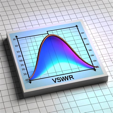 Graph showing VSWR measurements