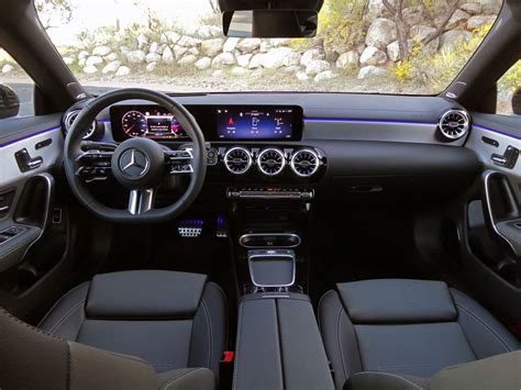 Mercedes-Benz CLA interior with MBUX