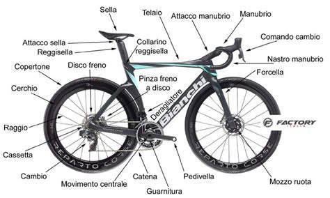 Diagramma esploso di un telaio BMX con evidenziato il morsetto reggisella