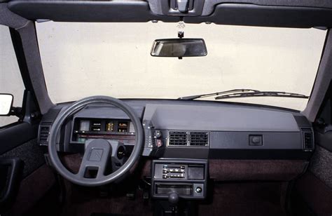 Interni della Citroën BX