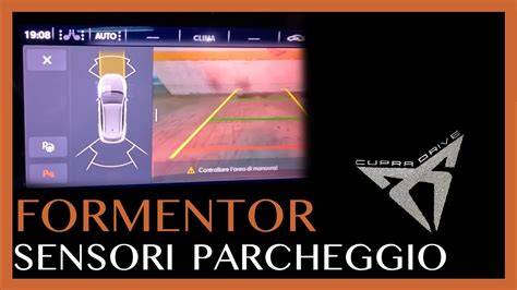 Schema di funzionamento sensori di parcheggio