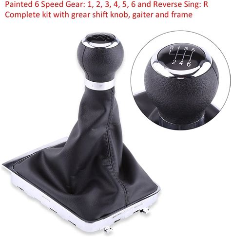 Pomello del cambio a 6 marce per VW Passat B6 B7 CC