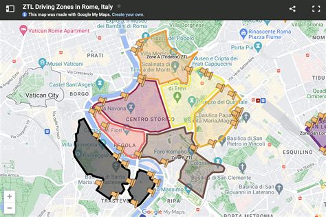 Google Maps mostra le aree ZTL e le condizioni del traffico