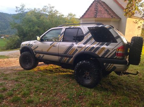 Opel Frontera storica in offroad
