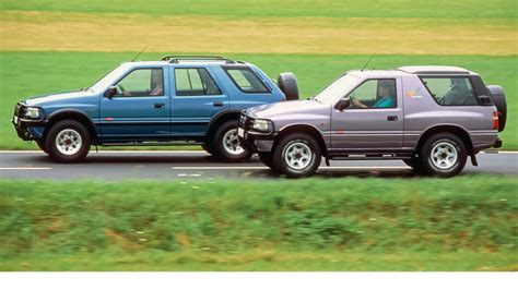 Differenze tra Opel Frontera A e B