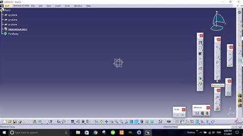 CATIA V5 user interface