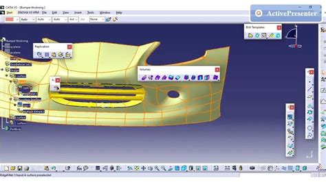 Automotive exterior design in CATIA